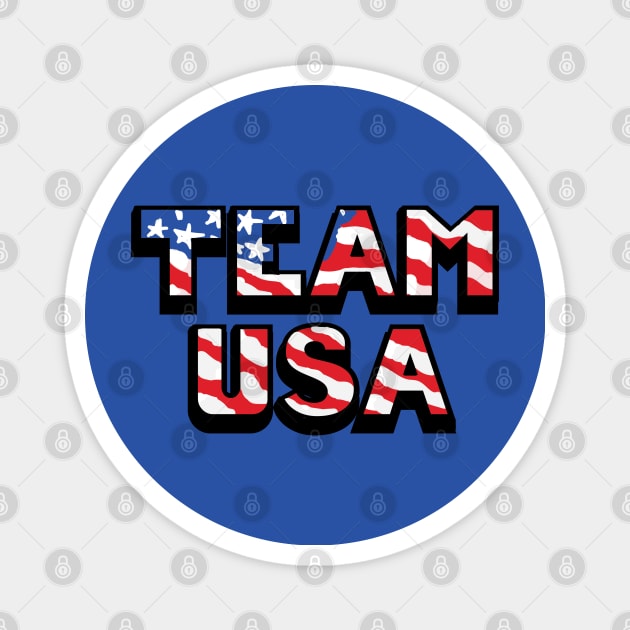 Team USA Magnet by MAS Design Co